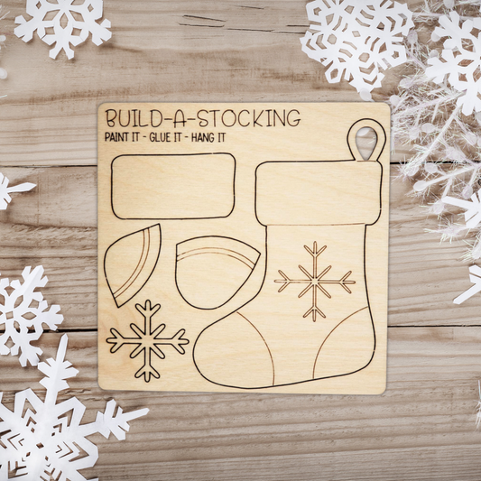 Stocking Punch Out Ornament