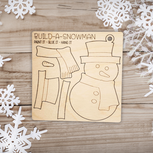 Snowman Punch Out Ornament